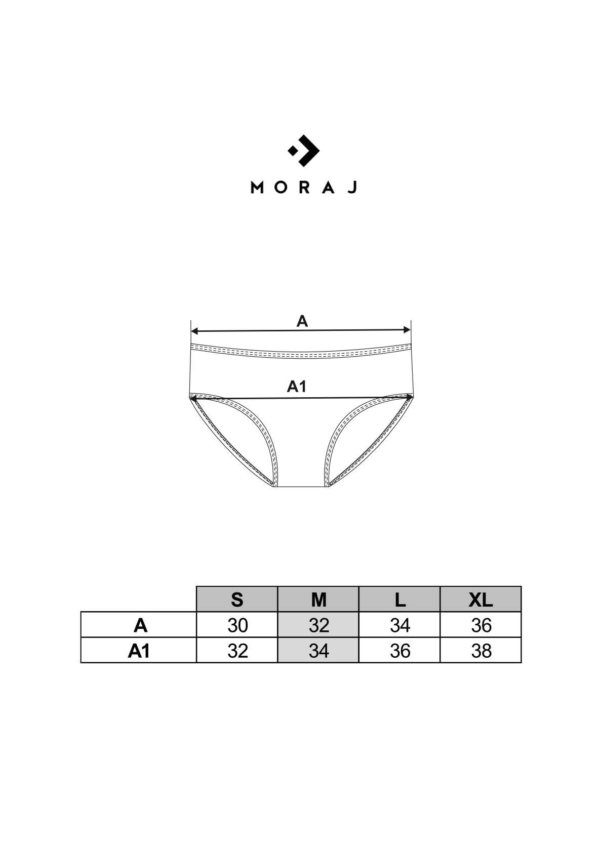 Damskie majtki figi bikini klasyczne z gumką w pasie 4-pak Damskie majtki figi bikini klasyczne z gumką w pasie 4-pak
