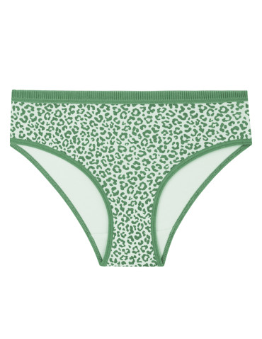 Figi - Damskie majtki figi mini bikini w panterkę 6-pak WIELOKOLOROWY - produkt 4