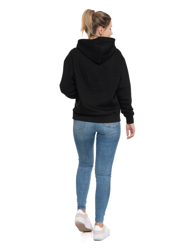 Bluzy - Ocieplana bluza damska Mickey z kapturem CZARNY - produkt moraj.pl 7