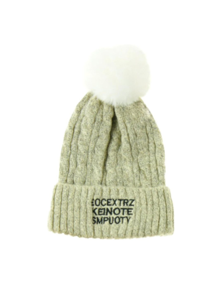 Czapki - Czapka dziecięca z pomponem ZIELONY - produkt moraj.pl 1