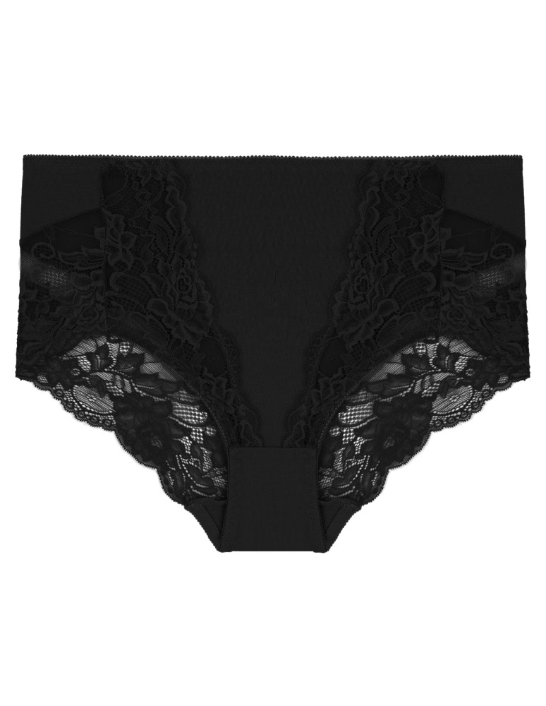 Figi - Damskie figi maxi bikini z koronkowym wykończeniem 4-pak WIELOKOLOROWY - produkt moraj.pl 5