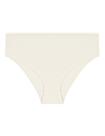 Figi - Damskie majtki figi bikini bawełniane z ozdobną gumką 4-pak WIELOKOLOROWY - produkt 5