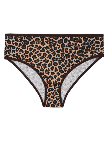 Figi - Majtki damskie figi bikini z motywem panterki 4-pak WIELOKOLOROWY - produkt 3