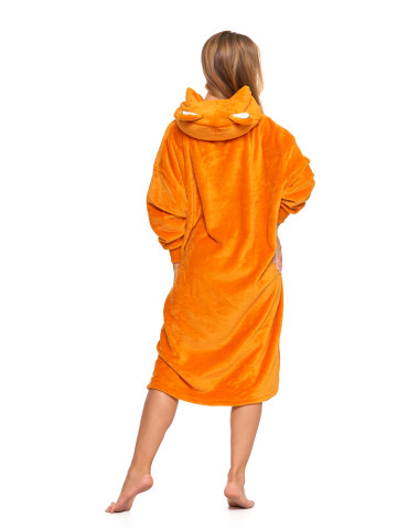 Kocobluzy - Kocobluza tygrys pluszowa 2w1 koc i poduszka POMARAŃCZOWY - produkt 7