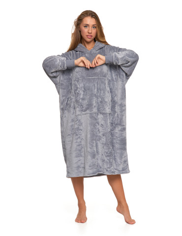 Kocobluzy - Kocobluza koala przytulna bluza koc i poduszka 2w1 SZARY - produkt 5