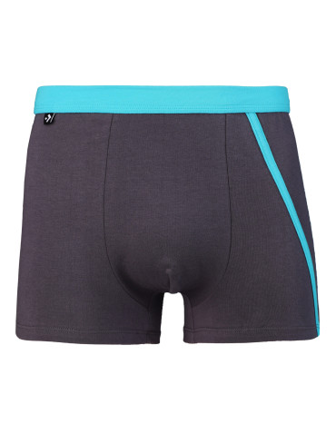 Bokserki dopasowane - Zestaw męskie bokserki bawełniane dopasowane Plus Size 6-pak WIELOKOLOROWY - produkt 6