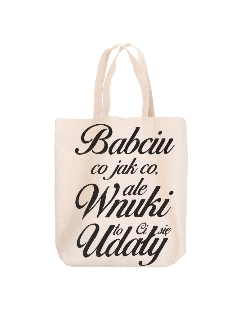 Torby zakupowe - Torba zakupowa pomysł na prezent dla babci WZÓR 2 - produkt moraj.pl 1