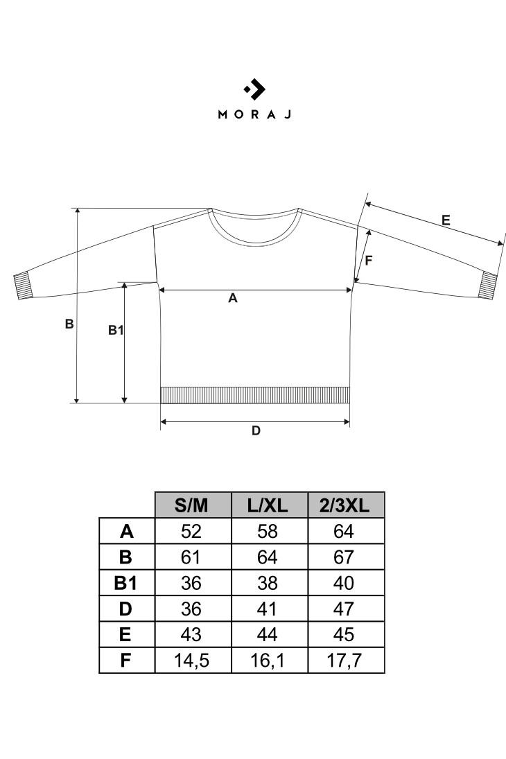 Damski sweter z metaliczną nitka i długim rękawem Damski sweter z metaliczną nitka i długim rękawem