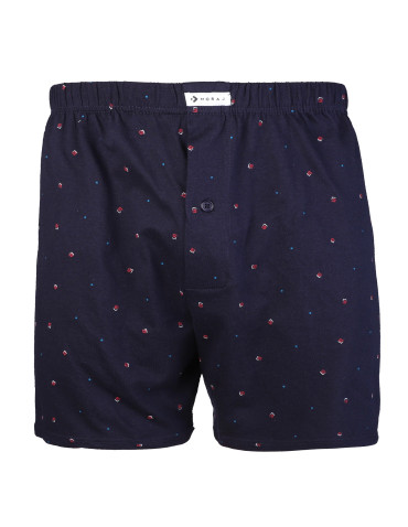 Bokserki luźne - Majtki bokserki męskie bawełniane luźne Plus Size 3-pak WIELOKOLOROWY - produkt 4