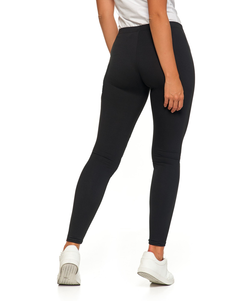 Legginsy - Klasyczne czarne legginsy damskie peach touch CZARNY - produkt moraj.pl 8